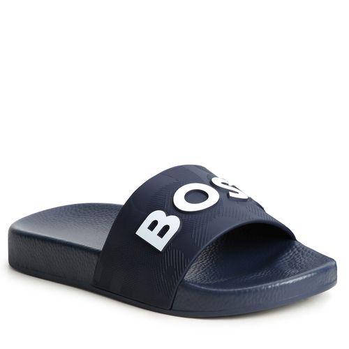 Mules / sandales de bain Boss J50879 M Bleu marine - Chaussures.fr - Modalova