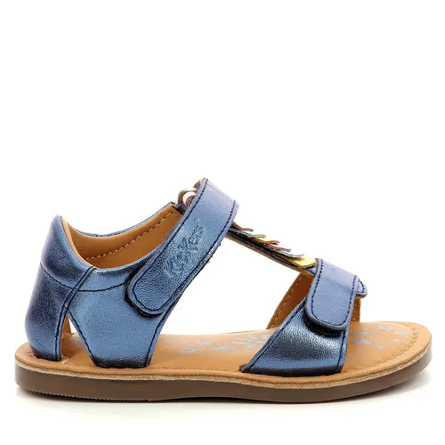 Sandales Kickers Divazia 960701-10-10 M Bleu marine - Chaussures.fr - Modalova