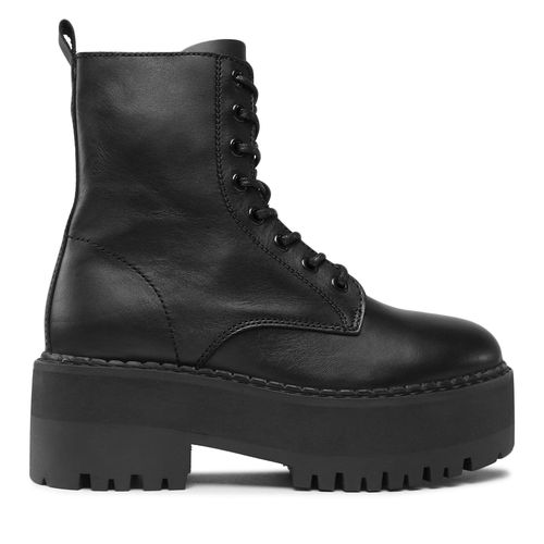 Bottines Tommy Jeans Tjw Boot Zip Up EN0EN02305 Black BDS - Chaussures.fr - Modalova