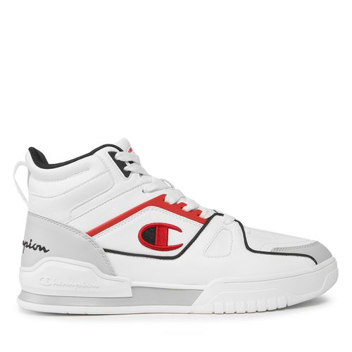 Sneakers Champion Mid Cut Shoe 3 Point Mid S22119-WW010 Wht/Navy/Red - Chaussures.fr - Modalova