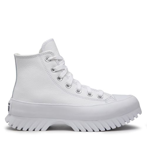 Sneakers Converse Ctas Lugged 2.0 Hi A03705C White/Egret/Black - Chaussures.fr - Modalova