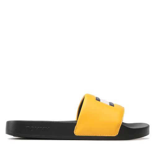 Mules / sandales de bain Tommy Jeans Pool Slide EN0EN02063 Warm Yellow ZFM - Chaussures.fr - Modalova