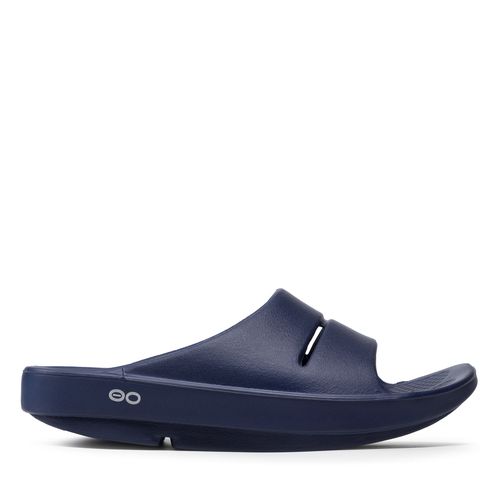 Mules / sandales de bain OOfos Ooahh Intl Last Bleu marine - Chaussures.fr - Modalova