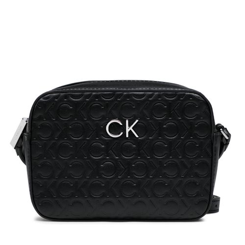 Sac à main Calvin Klein Re-Lock Camera Bag Emb Mono K60K610199 Ck Black BAX - Chaussures.fr - Modalova