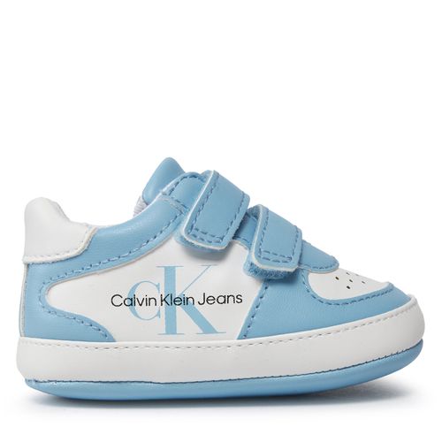Sneakers Calvin Klein Jeans V0B4-80850-1582 Sky Blue/White X116 - Chaussures.fr - Modalova
