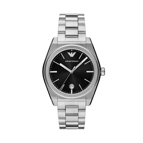 Montre Emporio Armani Federico AR11622 Argent - Chaussures.fr - Modalova