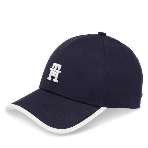 Casquette Tommy Hilfiger Th Contemporary Cap AW0AW15786 Space Blue DW6 - Chaussures.fr - Modalova