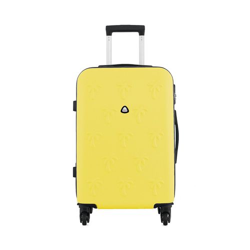 Valise moyenne Semi Line T5629-4 Jaune - Chaussures.fr - Modalova