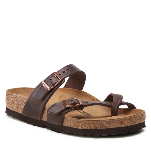 Tongs Birkenstock Mayari 0171321 Marron - Chaussures.fr - Modalova