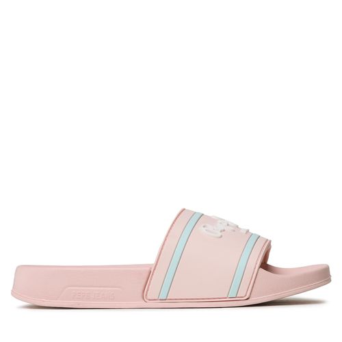 Mules / sandales de bain Pepe Jeans Slider Logo G PGS70053 Light Pink 315 - Chaussures.fr - Modalova