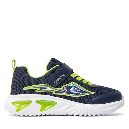 Sneakers Geox J Assister Boy J45DZA 014CE C0749 D Navy/Lime - Chaussures.fr - Modalova