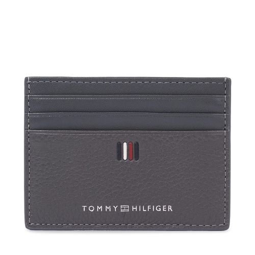 Étui cartes de crédit Tommy Hilfiger Th Central Cc Holder AM0AM11858 Dark Grey PSM - Chaussures.fr - Modalova