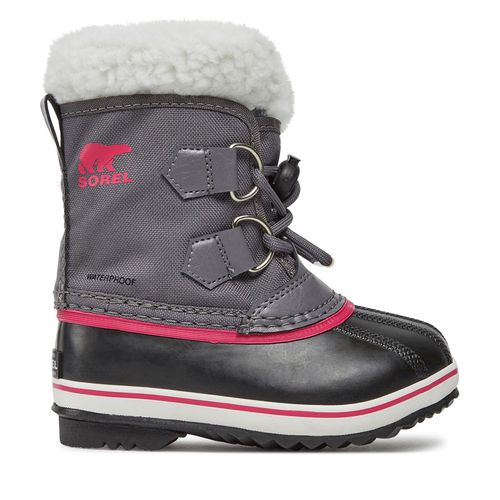 Bottes de neige Sorel Childrens Yoot Pac™ Nylon Wp NC1962-561 Pulse/Black - Chaussures.fr - Modalova