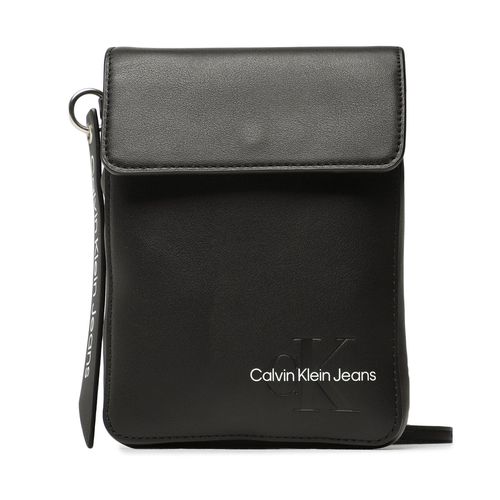 Étui téléphone portable Calvin Klein Jeans Sculpted N/S Phone Xbody Tag K60K610608 BDS - Chaussures.fr - Modalova