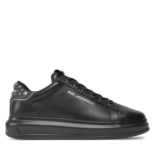 Sneakers KARL LAGERFELD KL52576 Black Lthr w/Silver 00S - Chaussures.fr - Modalova