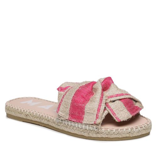 Espadrilles Manebi Sandals With Knot G 4.5 JK Bold Pink Stripes On Natural - Chaussures.fr - Modalova