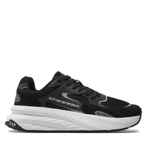 Sneakers EA7 Emporio Armani X8X178 XK382 N763 Black+Silver - Chaussures.fr - Modalova