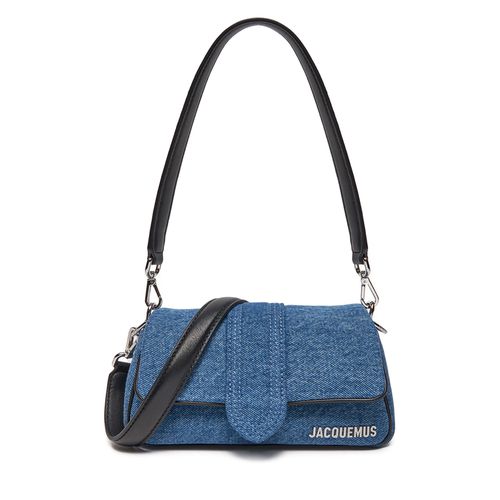 Sac à main JACQUEMUS Le Petit Bambimou 241BA388 Bleu - Chaussures.fr - Modalova