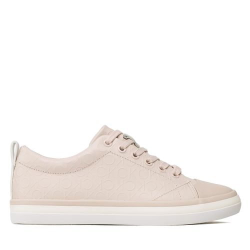 Sneakers Calvin Klein Low Prof Vulc Lace Up HW0HW01412 Crystal Gray Mono 0JX - Chaussures.fr - Modalova