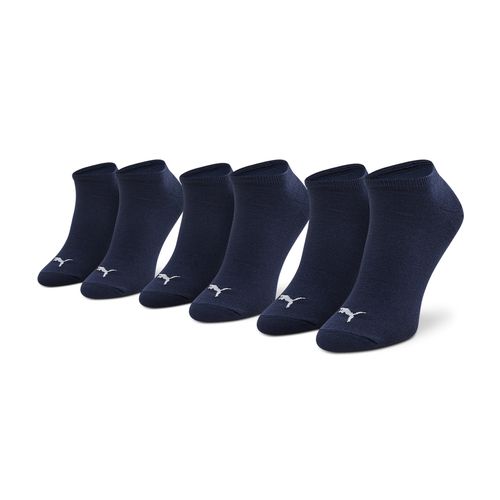 Lot de 3 paires de chaussettes basses unisexe Puma Sneaker 906807 27 Bleu marine - Chaussures.fr - Modalova