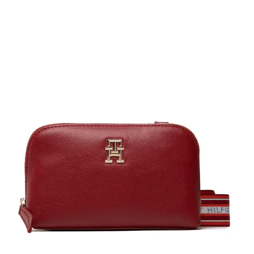 Sac à main Tommy Hilfiger Life Crossover AW0AW14169 Rouge - Chaussures.fr - Modalova