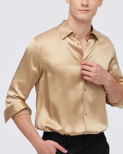 Chemise De Base En Soie De Mûrier - LILYSILK - Modalova