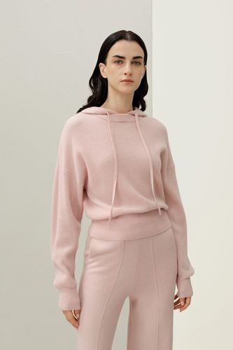 Sweat à capuche détachable en cachemire Eshe 2-en-1 - LILYSILK - Modalova