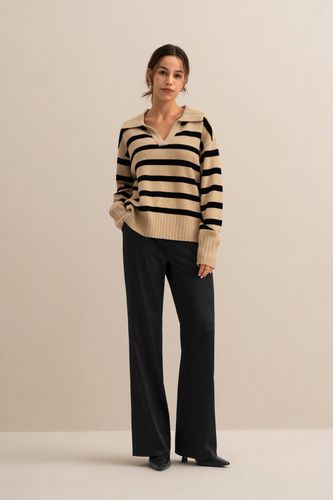 Le pull à rayures Gilly - LILYSILK - Modalova