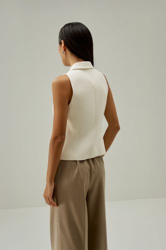 LILYSILK Gilet En Soie Coupe Ajustée Soie De Mûrier De Haute Qualité Élégance Sans Effort Douceur Contre La Peau 34 - LILYSILK - Modalova