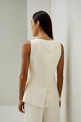 LILYSILK Gilet En Soie Coupe Ajustée Soie De Haute Qualité Élégance Sans Effort Douceur Contre La Peau 34 - LILYSILK - Modalova