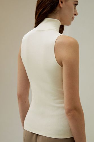 LILYSILK Top En Mélange Soie Modèle À Col Roulé La Soie Véritable Lavable En Machine Léger Et Résistant Aux Rides S - LILYSILK - Modalova