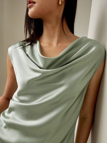 LILYSILK Top En Soie Design Minimaliste 100% Soie Vêtements Taille Petite Élégance Sans Effort, Modèle Classique Petite 36 - LILYSILK - Modalova
