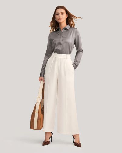 LILYSILK Blouse En Soie S'Accorde Avec N'Importe Quelle Tenue Soie De Mûrier De Haute Qualité Vêtements Taille Petite Petite M - LILYSILK - Modalova