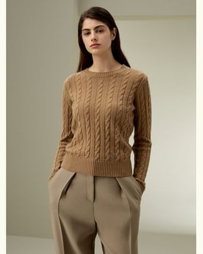 LILYSILK Pull En Laine Col Rond Laine-Cachemire Un Confort Inégalé Une Chaleur Et Un Confort Ultimes S - LILYSILK - Modalova