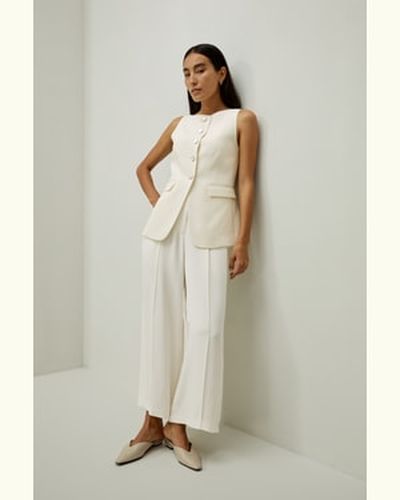 LILYSILK Gilet En Soie Coupe Ajustée Pure Soie Facile À Assortir Parfait Pour Le Travail Et Les Vacances 42 - LILYSILK - Modalova