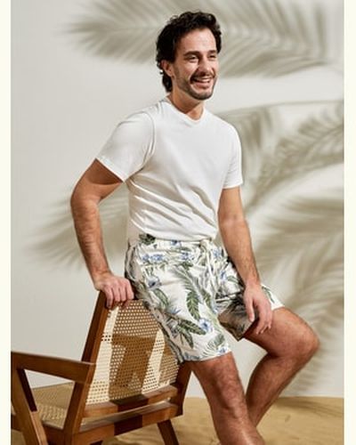 LILYSILK Short Tropical Croisière Hawaïenne Technique De Tissage Jacquard Soie De Mûrier Douceur Contre La Peau Xxl - LILYSILK - Modalova