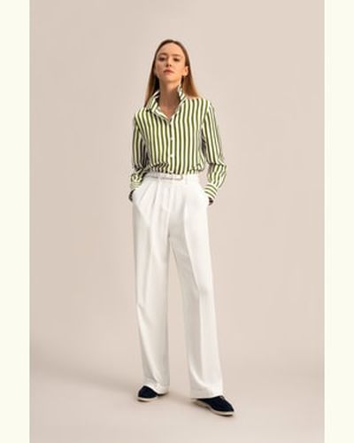 LILYSILK Chemisier En Soie À Manches Longues Sergé De Soie Imprimée Pure Soie Élégance Sans Effort - Xl - LILYSILK - Modalova