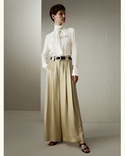 LILYSILK Pantalons Soie Poches Latérales Et Poche Arrière Unique 100% Soie Naturelle Doux, Lisse Et Brillamment Lustré 34 - LILYSILK - Modalova