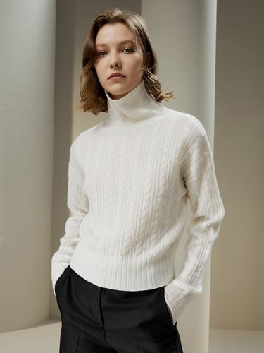 LILYSILK Pull En Cachemire Taille Haute, Poignets Côtelés Pliables 100% Cachemire Doux Et Confortable, Robuste Et Résistant Aux Rides L - LILYSILK - Modalova