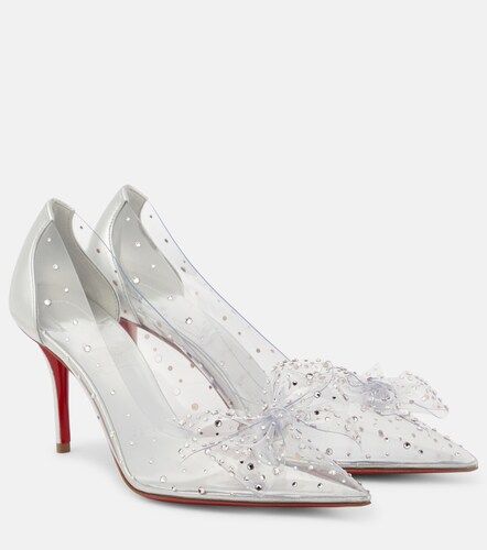 Escarpins Jelly Strass 80 en PVC à ornements - Christian Louboutin - Modalova