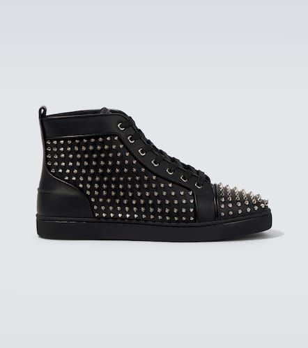 Baskets Louis Spikes en cuir - Christian Louboutin - Modalova