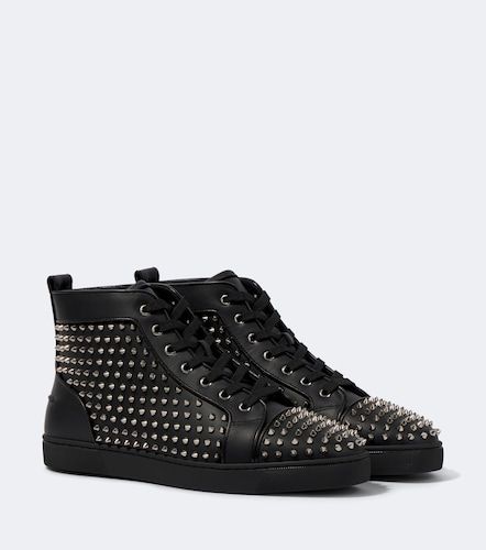 Baskets Louis Spikes en cuir - Christian Louboutin - Modalova