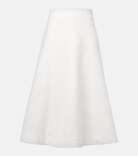 Jupe midi Fellini en jacquard à fleurs - Veronica Beard - Modalova