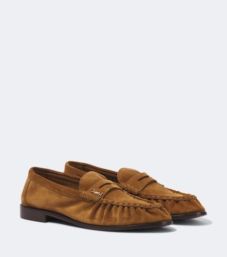 Mocassins Le Loafer en daim - Saint Laurent - Modalova