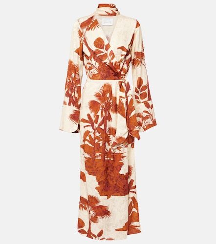 Robe longue Unmooring imprimée - Johanna Ortiz - Modalova