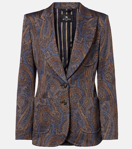 Etro Blazer à motif cachemire - Etro - Modalova