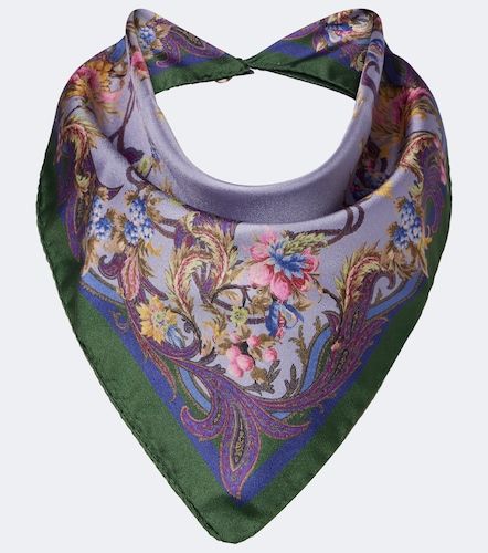 Etro Foulard en soie à imprimé - Etro - Modalova