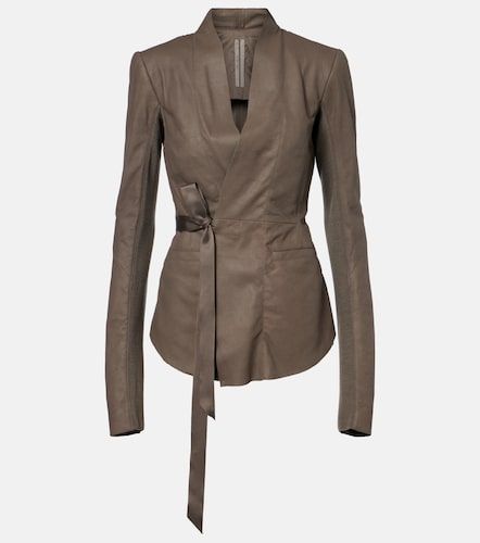 Rick Owens Blazer Hollywood en cuir - Rick Owens - Modalova