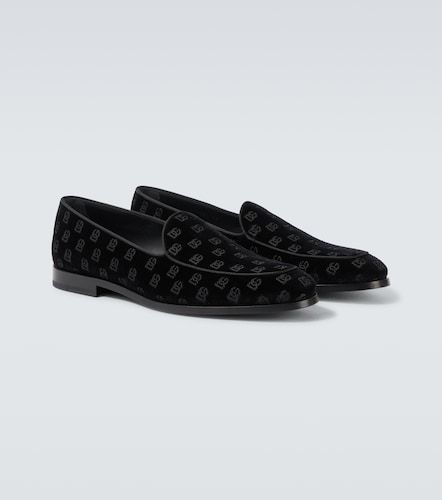 Mocassins Vivaldi en velours - Dolce&Gabbana - Modalova