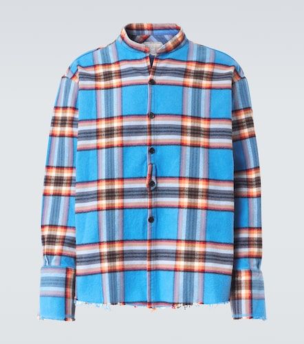 Chemise en coton à carreaux - Greg Lauren - Modalova